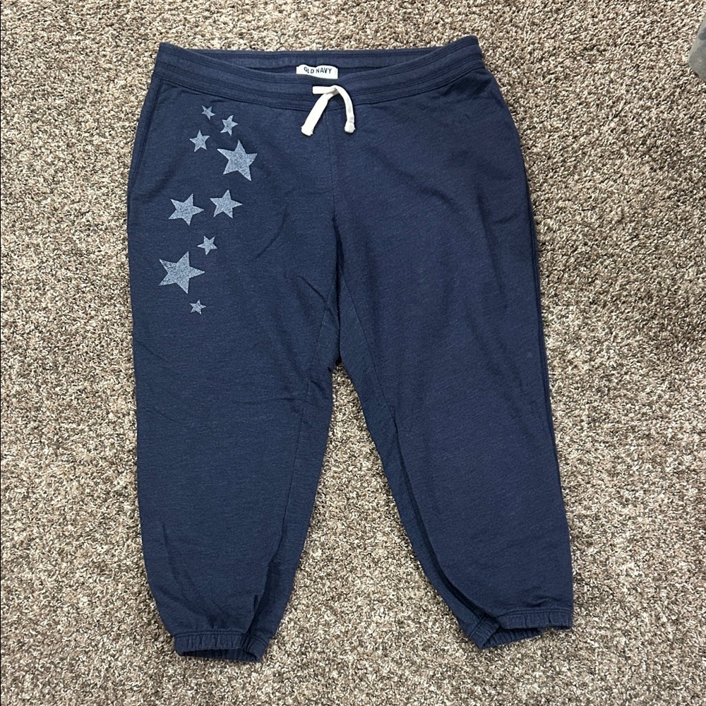 Old Navy Dark Blue Starry Kids Joggers